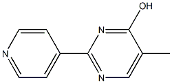 5-methyl-2-pyridin-4-ylpyrimidin-4-ol Struktur