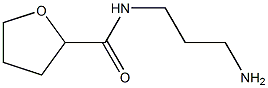 N-(3-aminopropyl)tetrahydrofuran-2-carboxamide Struktur