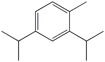 1-methyl-2,4-diisopropylbenzene Struktur