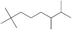 2,2,6,7-tetramethyloctane Struktur