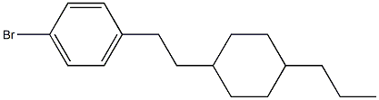 1-BROMO-4-[2-(4-PROPYLCYCLOHEXYL)ETHYL]BENZENE Struktur