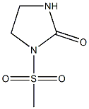 N-METHANE SULFONYL ETHYLENE UREA Struktur