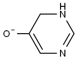 1,6-DIHYDROPYRIMIDINE-5-OLATE Struktur