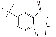 2,5-DITERT-BUTYL-2-HYDROXYBENZALDEHYDE Struktur