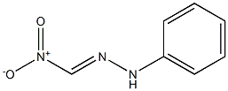 nitroformaldehyde phenyl-hydrazone Struktur