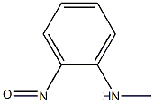 N-methyl-o-nitrosoaniline Struktur