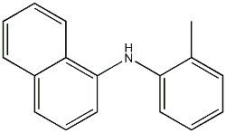 N-o-tolyl-1-naphthylamine Struktur