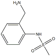 2-(Methylsulfonylamino)benzylamine Struktur