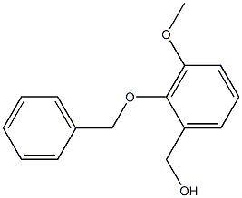 2-BENZYLOXY-3-METHOXYBENZYL ALCOHOL Struktur