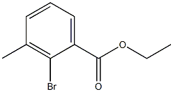 2-BROMO-3-METHYLBENZOIC ACID ETHYL ESTER Struktur