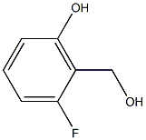 2-FLUORO-6-HYDROXYBENZYL ALCOHOL Struktur