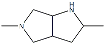 2,5-DIMETHYLOCTAHYDROPYRROLO[3,4-B]PYRROLE Struktur