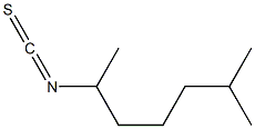 6-METHYL-2-HEPTYL ISOTHIOCYANATE 99% Struktur