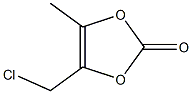 4-CHLOROMETHYL-5-METHYL-2-OXO-1,3-DIOXOLENE Struktur