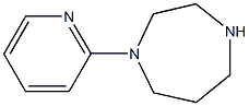 1-(2-PYRIDYL)HOMOPIPERAZINE Struktur