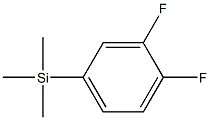 1-(TRIMETHYLSILYL)-3,4-DIFLUOROBENZENE 96% Struktur