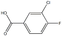 4-FLUORO-3-CHLORO BENZOYL ACID, 99+% Struktur