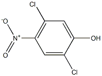 2,5-DICHLRO-4-NITRO PHENOL Struktur