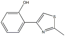 2-(2-METHYL-4-THIAZOLYL)PHENOL Struktur