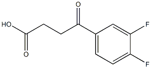 4-(3,4-DIFLUOROPHENYL)-4-OXOBUTYRIC ACID 95% Struktur