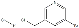 3-BROMO-5-(CHLOROMETHYL)PYRIDINE HYDROCHLORIDE ,98% Struktur