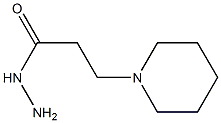 3-(1-PIPERIDINYL)PROPANOHYDRAZIDE Struktur