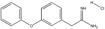 2-(3-PHENOXY-PHENYL)-ACETAMIDINE HCL Struktur