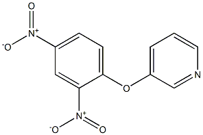 3-(2 4-DINITROPHENOXY)PYRIDINE 99% Struktur