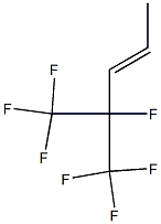 4,5,5,5-TETRAFLUORO-4-(TRIFLUOROMETHYL)PENT-2-EN 97% Struktur