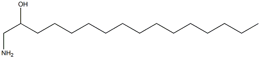 1-Amino-hexadecan-2-ol Struktur