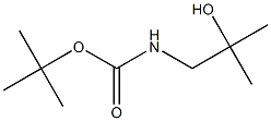 1-Boc-amino-2-methyl-propan-2-ol Struktur