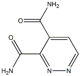 Pyridazine-3,4-dicarboxylic acid diamide Struktur