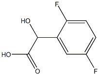 2,5-DIRLUOROMANDELICACID Struktur