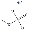 DIMETHYLDITHIOPHOSPHORIC ACID SODIUM SALT Struktur