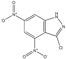 3-CHLORO-4,6-DINITROINDAZOLE Struktur