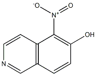 6-HYDROXY-5-NITROISOQUINOLINE Struktur