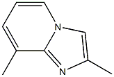 2,8-Dimethylimidazo[1,2-a]pyridine Struktur