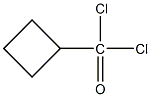 CYCLOBUTYL CARBONYL CHLORIDE Struktur