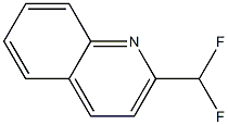 2-(DIFLUOROMETHY)QUINOLINE Struktur