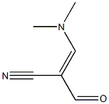 (2E)-3-(DIMETHYLAMINO)-2-FORMYLACRYLONITRILE Struktur