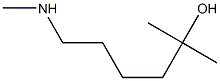 2-METHYL-6-(METHYLAMINO)HEXAN-2-OL Structure