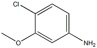 4-CHLORO-3-METHOXY-PHENYLAMINE Struktur