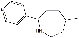 5-METHYL-2-PYRIDIN-4-YLAZEPANE Struktur