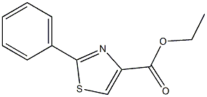 ETHYL 2-PHENYL-1,3-THIAZOLE-4-CARBOXYLATE Struktur