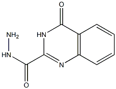 4-oxo-3,4-dihydroquinazoline-2-carbohydrazide Struktur