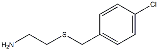 2-[(4-chlorobenzyl)thio]ethanamine Struktur