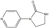 1-(4-pyridinyl)tetrahydro-2H-imidazol-2-one Struktur