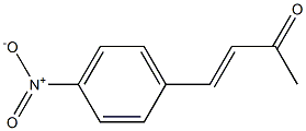 4-(4-nitrophenyl)but-3-en-2-one Struktur