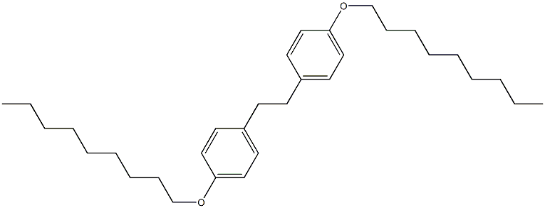 1-{4-[4-(nonyloxy)phenethyl]phenoxy}nonane Struktur