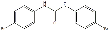 N,N'-di(4-bromophenyl)urea Struktur